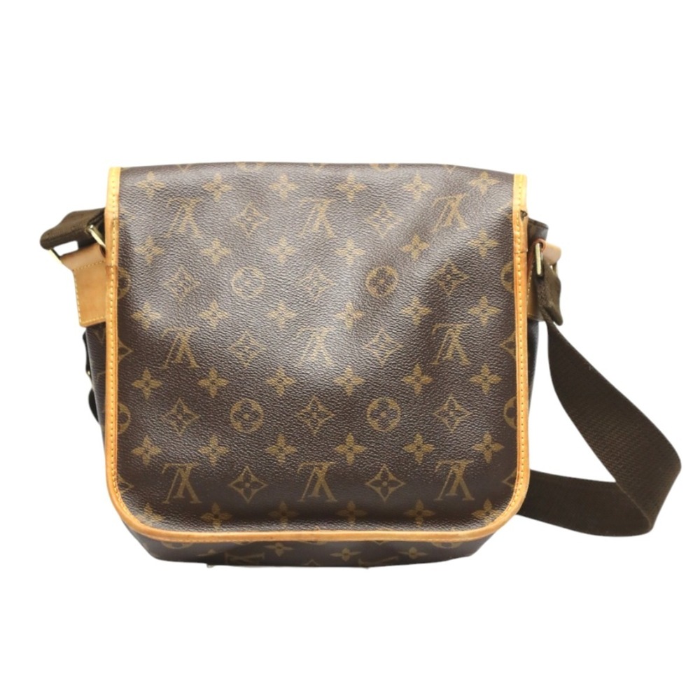 LOUIS VUITTON Authentic Brown Monogram Canvas Shoulder Bag - Picture 2 of 16
